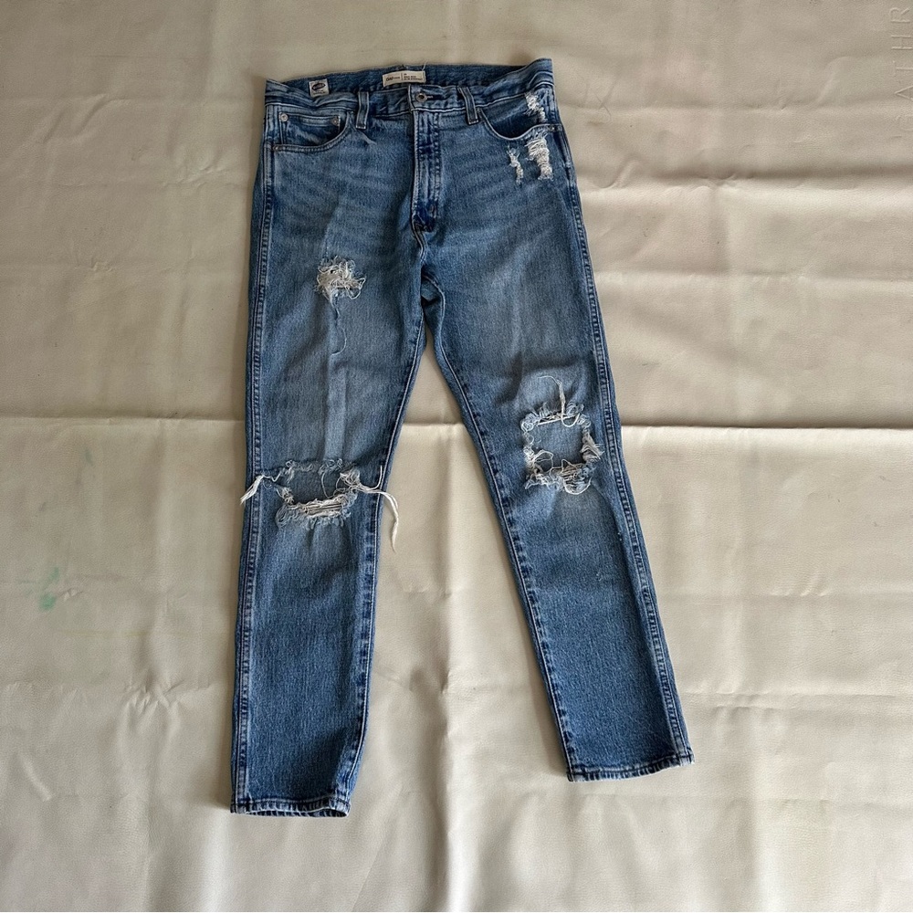 Gap High Rise Slim Straight Jeans